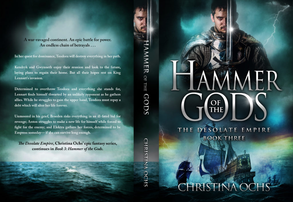 Hammer Of The Gods Now Available In Print Author Christina Ochs